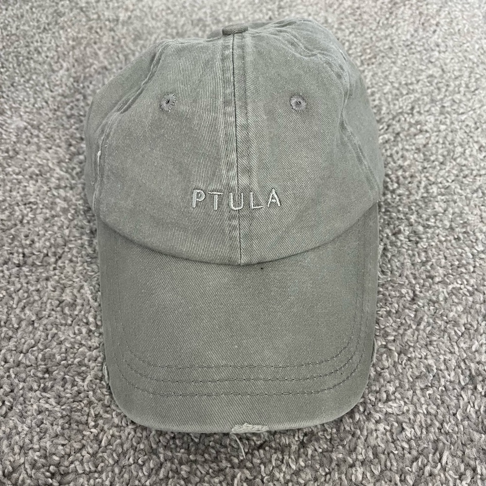 P’tula vintage distressed baseball hat